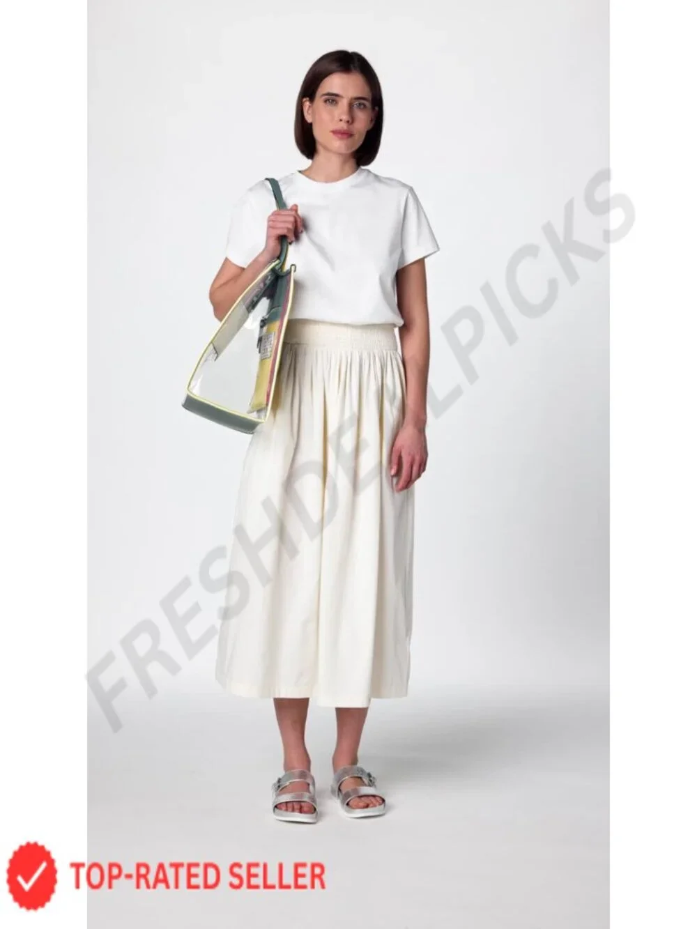 Vegan Leather Extra Large Tote with Pockets